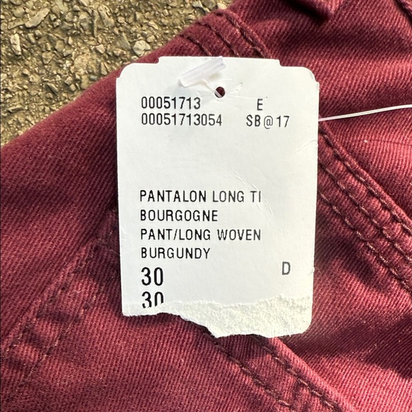 21men Men’s Skinny Burgundy Trousers - Picture 12 of 13